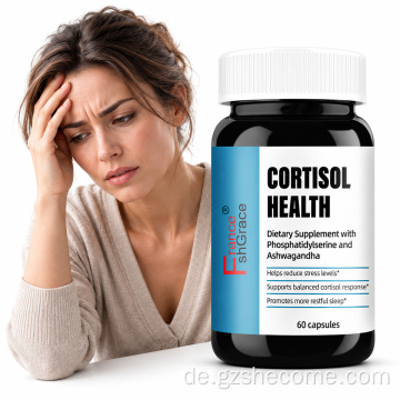 Shecome verbessert die Stimmung, Entspannung, Cortisol-Gesundheitskapseln
